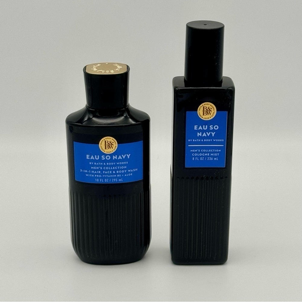 Bath & Body Works Eau So Navy Men’s Body Care Gift Set NWT